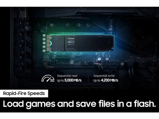 Samsung 990 EVO 5.0 NVMe SSD 2TB Microcenter India