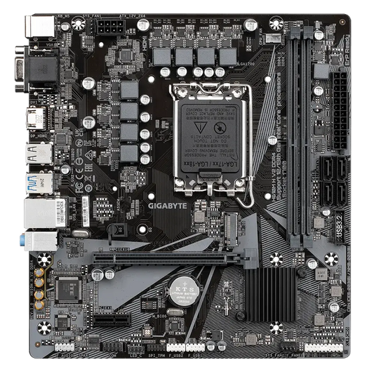 Gigabyte H610M H V2 DDR4 MotherboardΒ Microcenter India