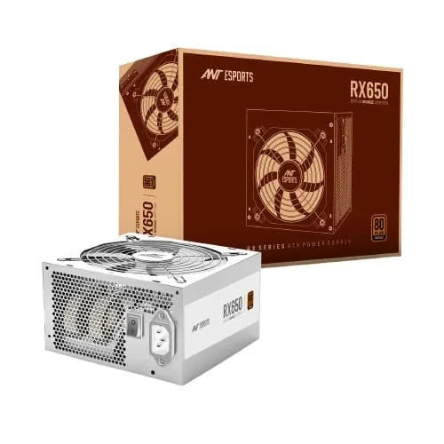 ANT ESPORTS RX650 80PLUS BRONZE POWER SUPPLY