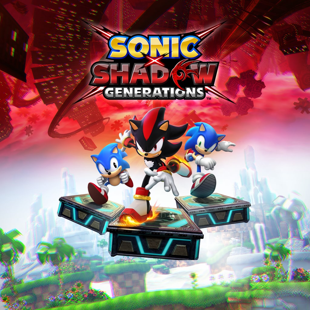 Sonic X Shadow Generations PS5 cover art