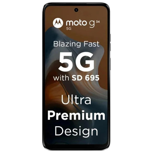 Motorola G34 5G Charcol Black 4GB RAM 128GB Storage Microcenter India