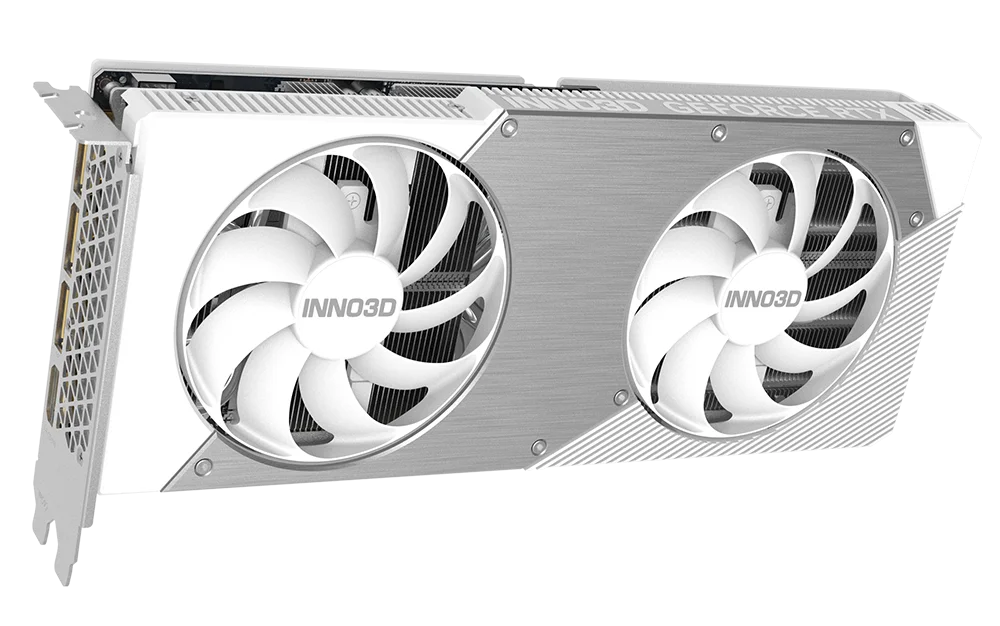 INNO3D GeForce RTXâ„¢ 5060 Ti 8GB TWIN X2 OC WHITE Graphics Card Microcenter India