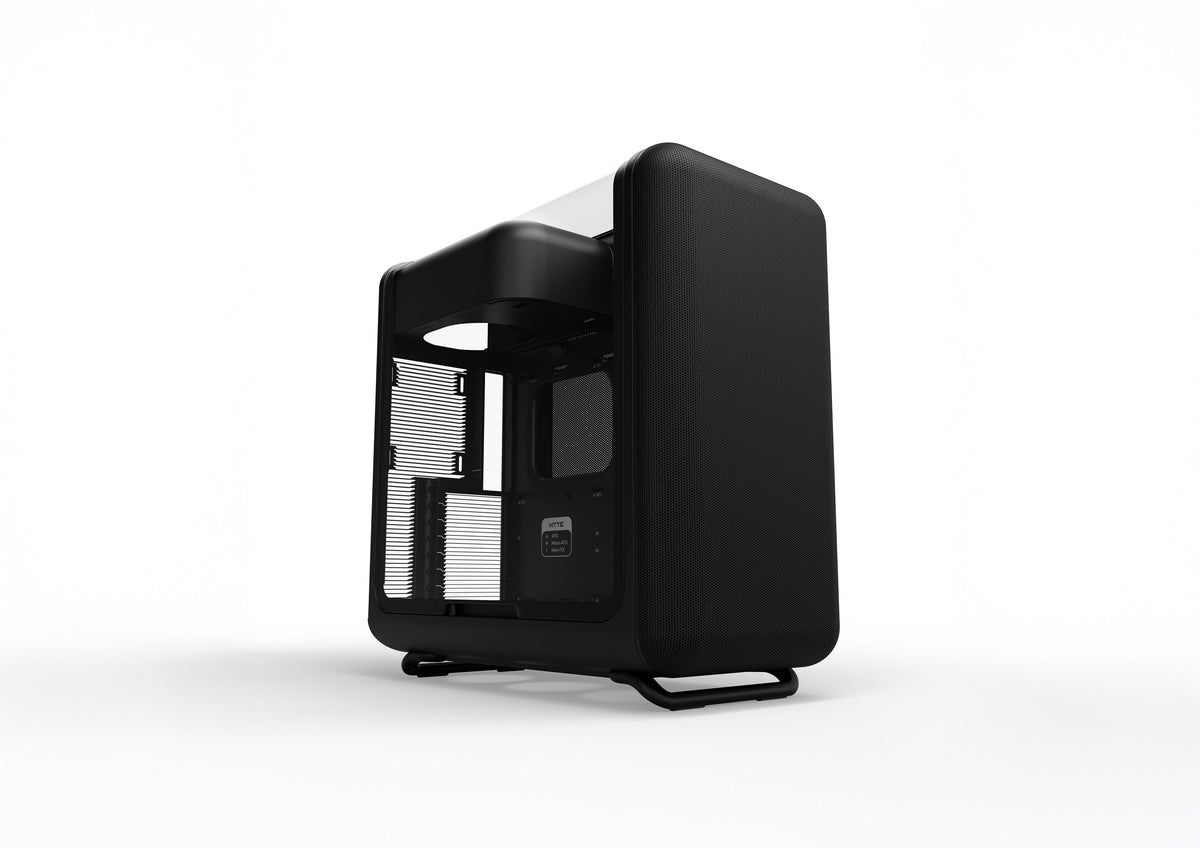HYTE X50 Pitch Black acoustic glass ATX mid tower cabinet