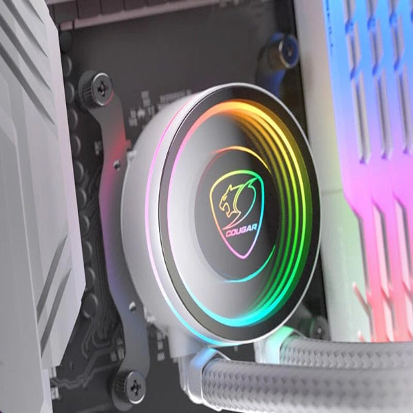 Cougar POSEIDON ELITE 240 ARGB Liquid Cooler - Microcenter India.