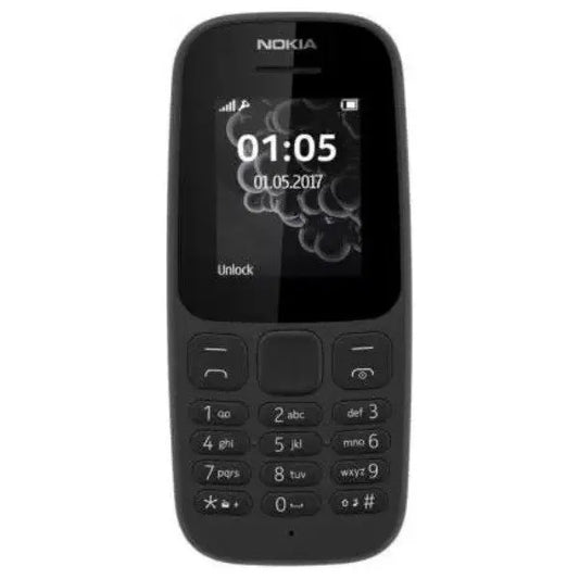 NOKIA 105 SS Black Microcenter India