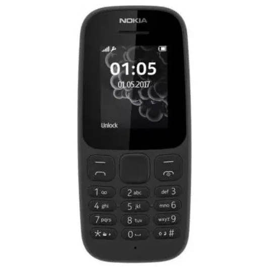 NOKIA 105 SS Black Microcenter India