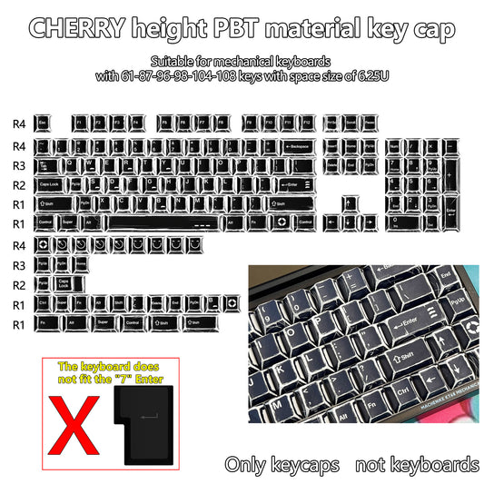 Cherry 111 PBT Mechanical Keyboard Keycaps
