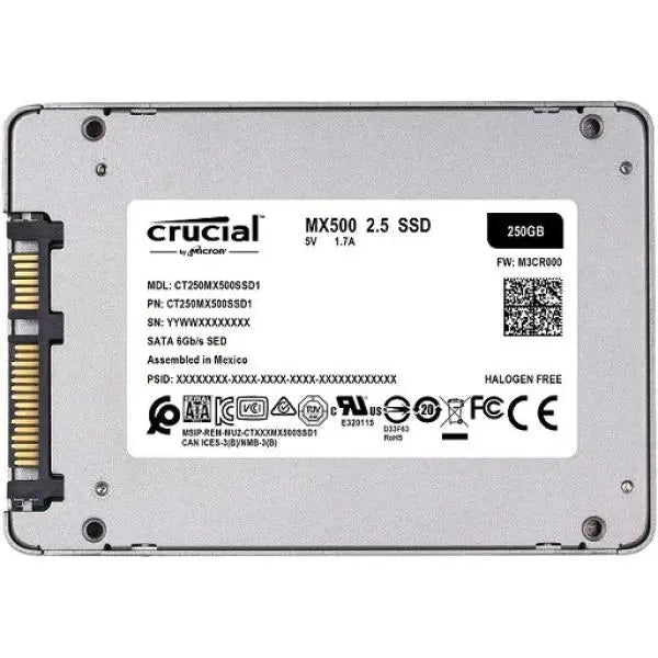 Crucial MX500 250GB SSD Microcenter India