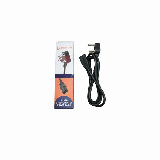 3 Pin Power Cord Microcenter India
