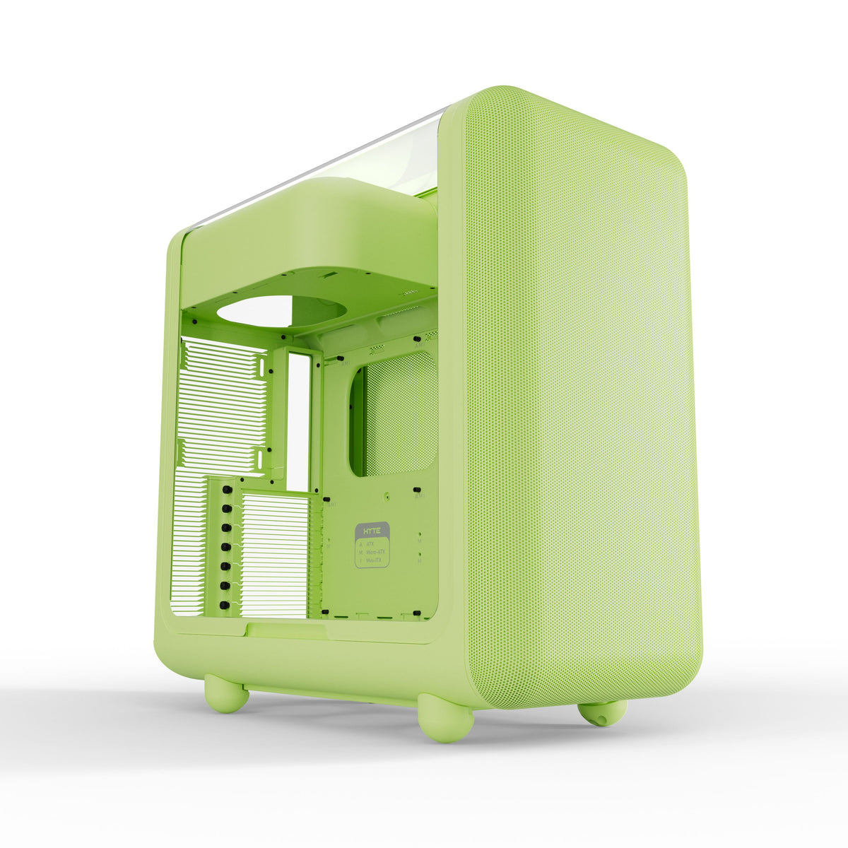 HYTE X50 Matcha pale green ATX mid tower cabinet