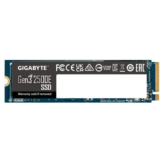 Gigabyte Gen3 NVMe 2500E 1TB M.2 Internal SSD Microcenter India
