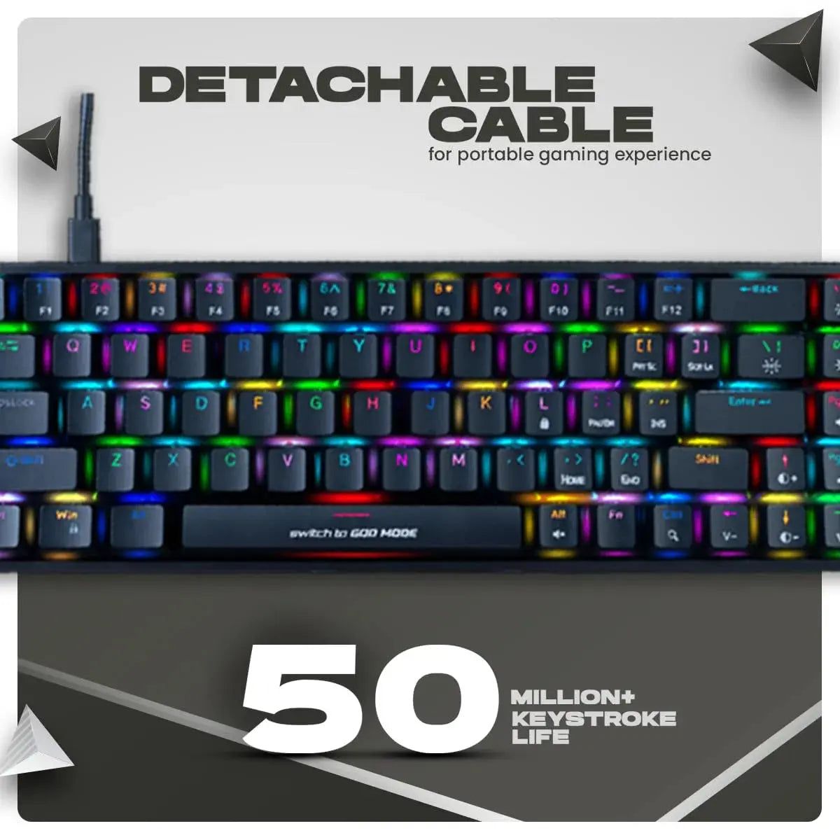 Cosmic Byte Artemis RGB Mechanical Keyboard CB-GK-31 Microcenter India