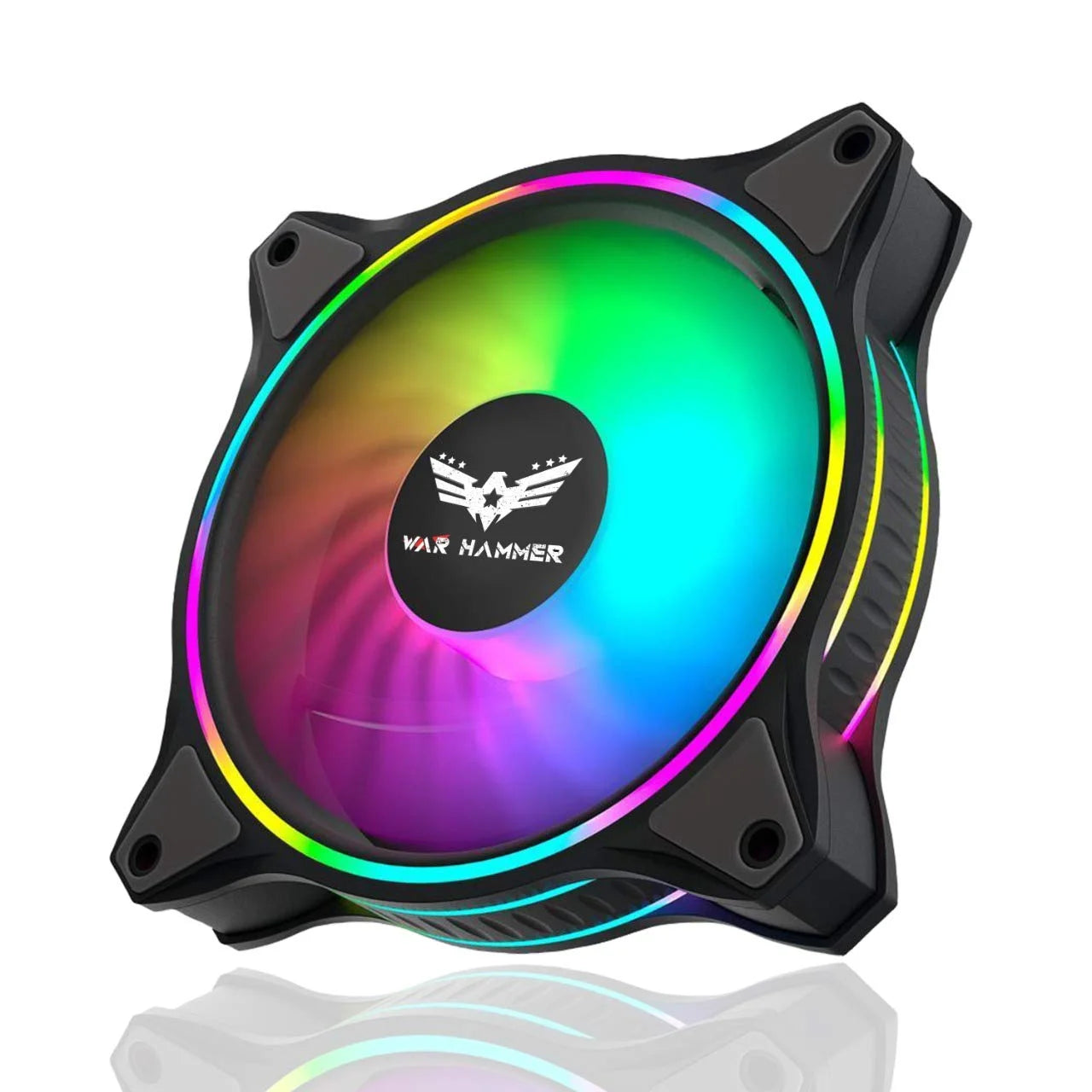 WAR HAMMER GX1025 120 RGB V2 1200 RPM Case Fan Microcenter India