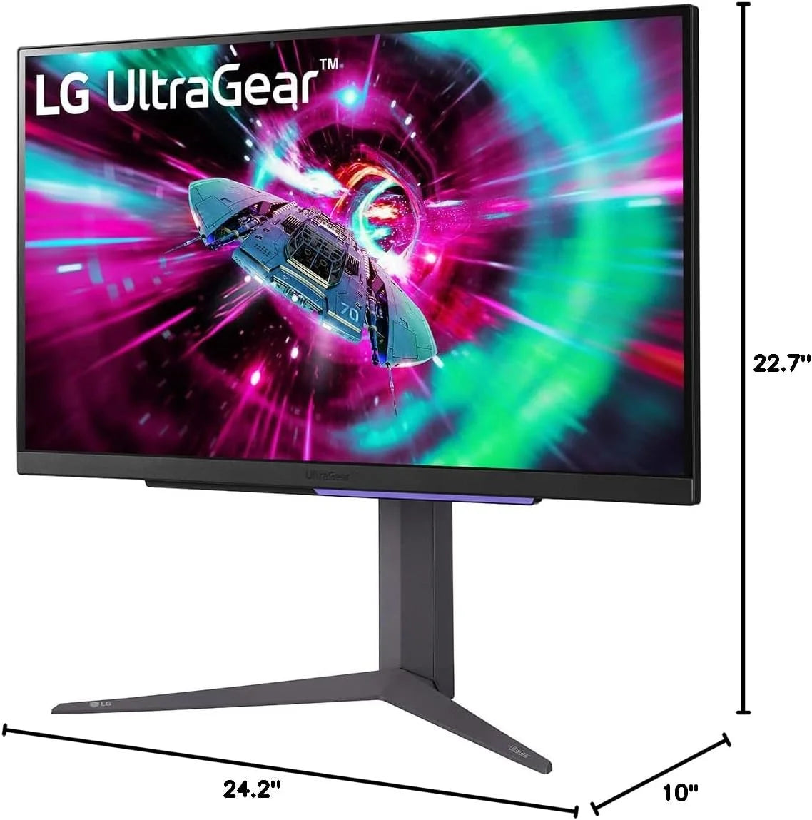 LG 27GR93U 27 Inch 4K UHD Gaming Monitor Microcenter India