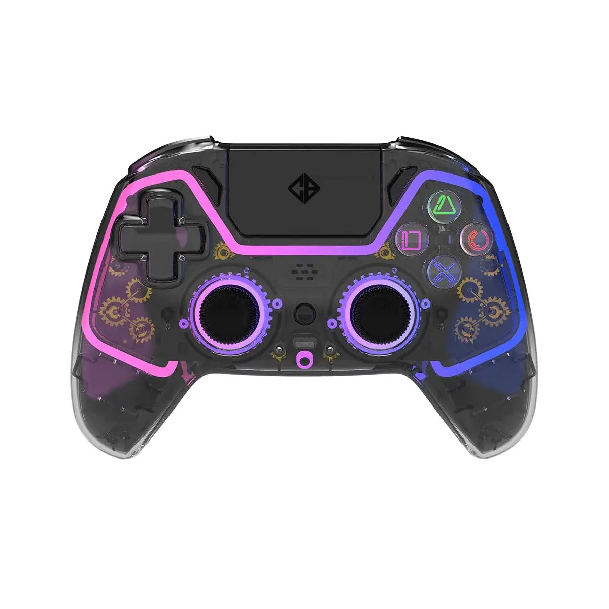 Cosmic Byte Quantum Gamepad Transparent Black Microcenter India