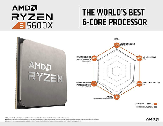 AMD RYZEN 5 5600X PROCESSOR