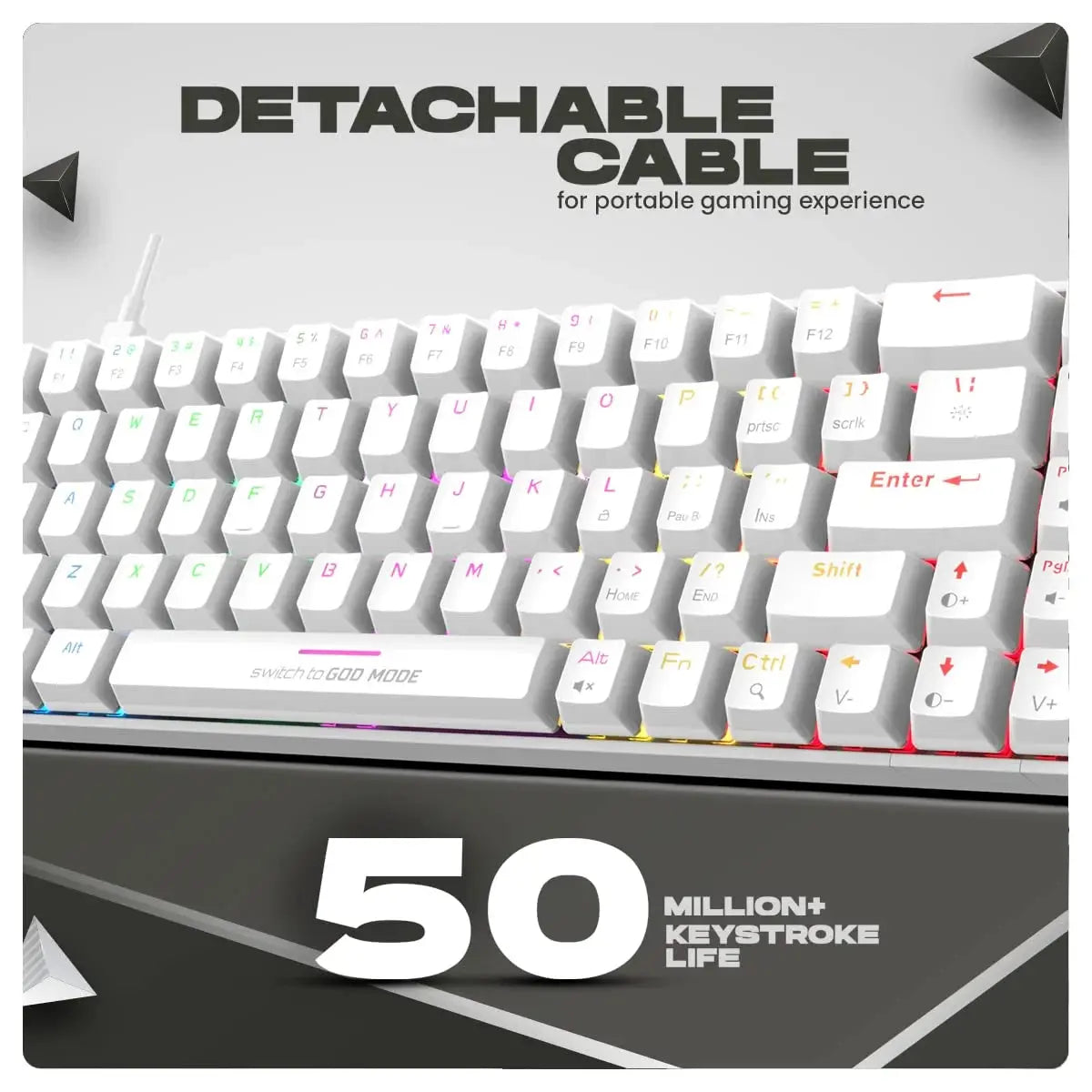 Cosmic Byte Artemis RGB Mechanical Keyboard CB-GK-36 Microcenter India