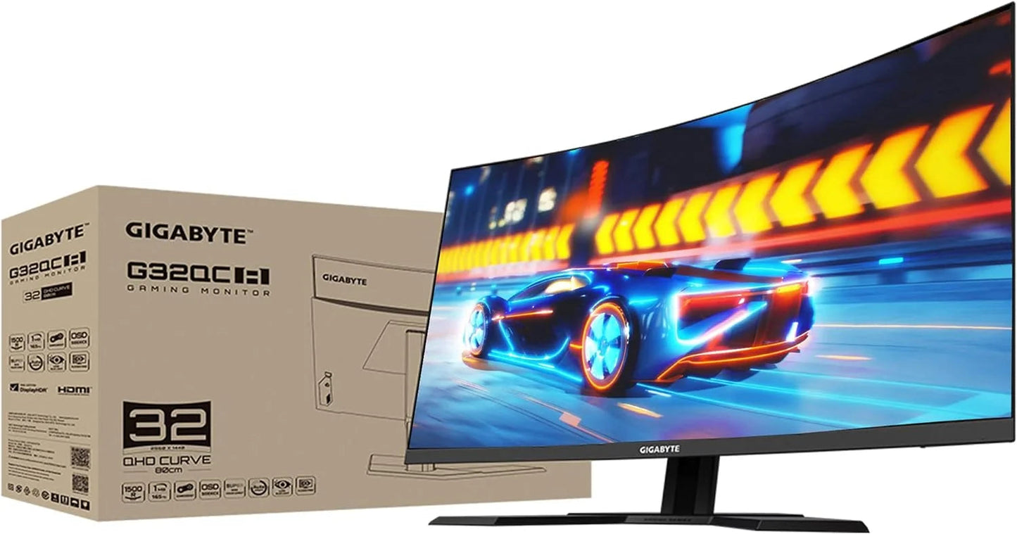 Gigabyte G32QC A Gaming Monitor Microcenter India