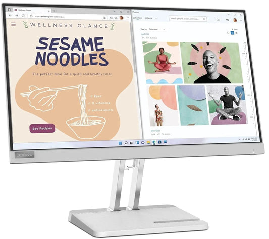 Lenovo L22e-40 21.45 inch FHD Ultraslim Monitor Microcenter India