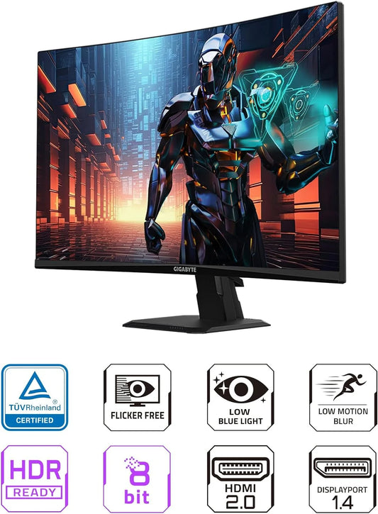 Gigabyte GS27QC 27 Inch Gaming Monitor
