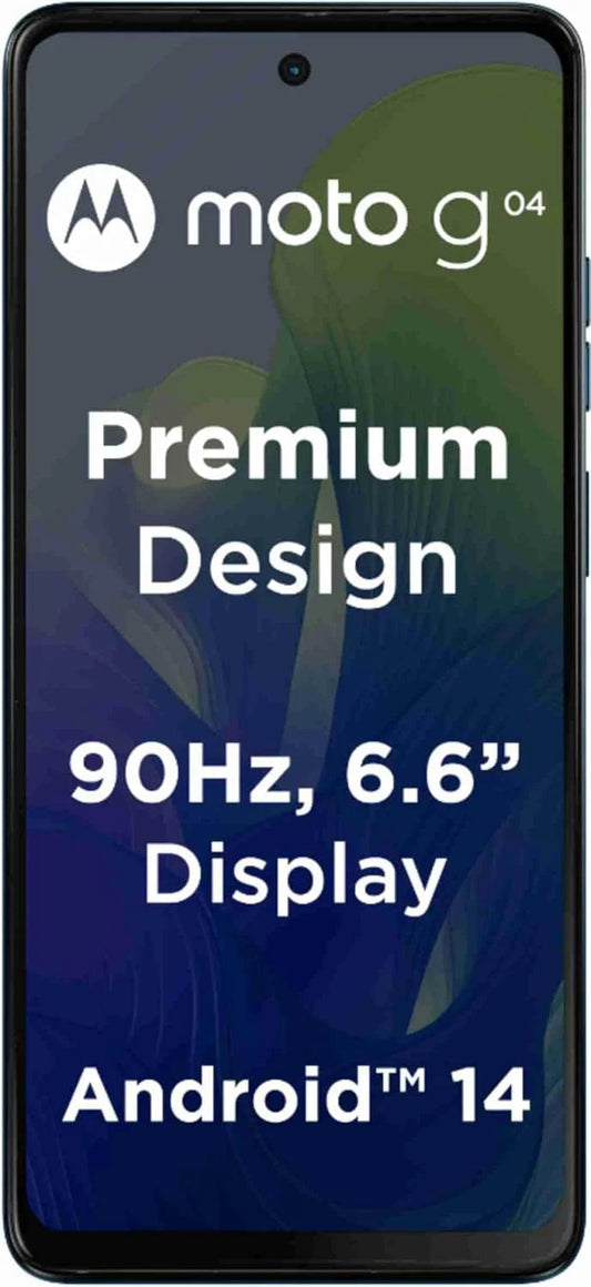 Motorola G04 4G Satin Blue 4GB RAM 64GB Storage Microcenter India