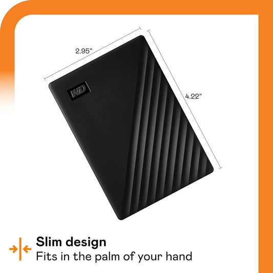 Western Digital 4Tb My Passport Portable Hard Disk Drive Microcenter India