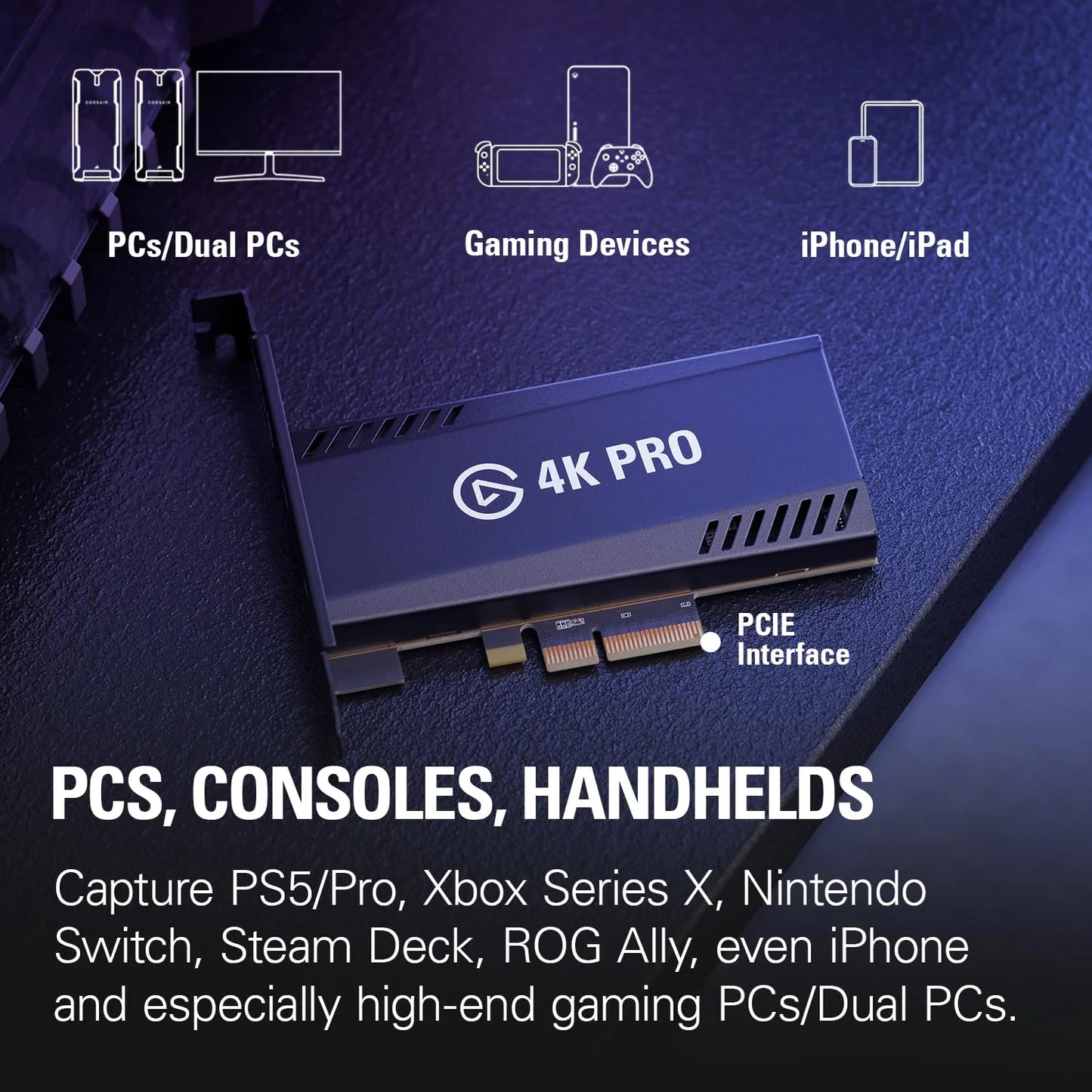 Elgato 4K PRO Capture Card - Microcenter India