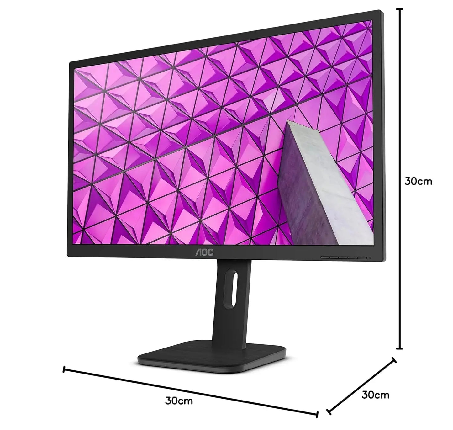 AOC 24P1 23.8 inch LED Monitor Microcenter India