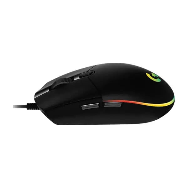 Logitech G203 Lightsync RGB Gaming Mouse Black Microcenter India