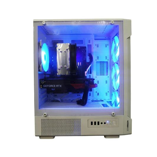 FrostLance White PC Build Microcenter India