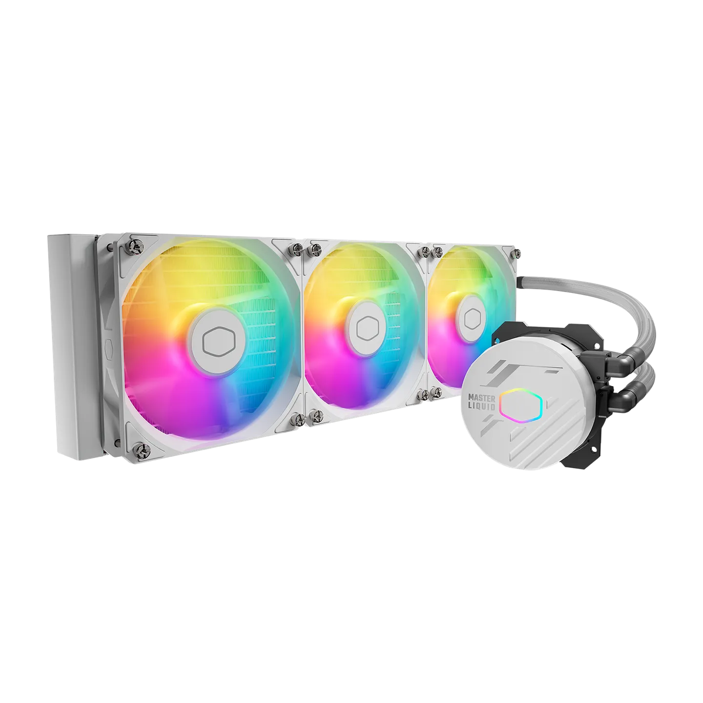 Cooler Master MasterLiquid 360L Core 360mm ARGB CPU Liquid Cooler Microcenter India