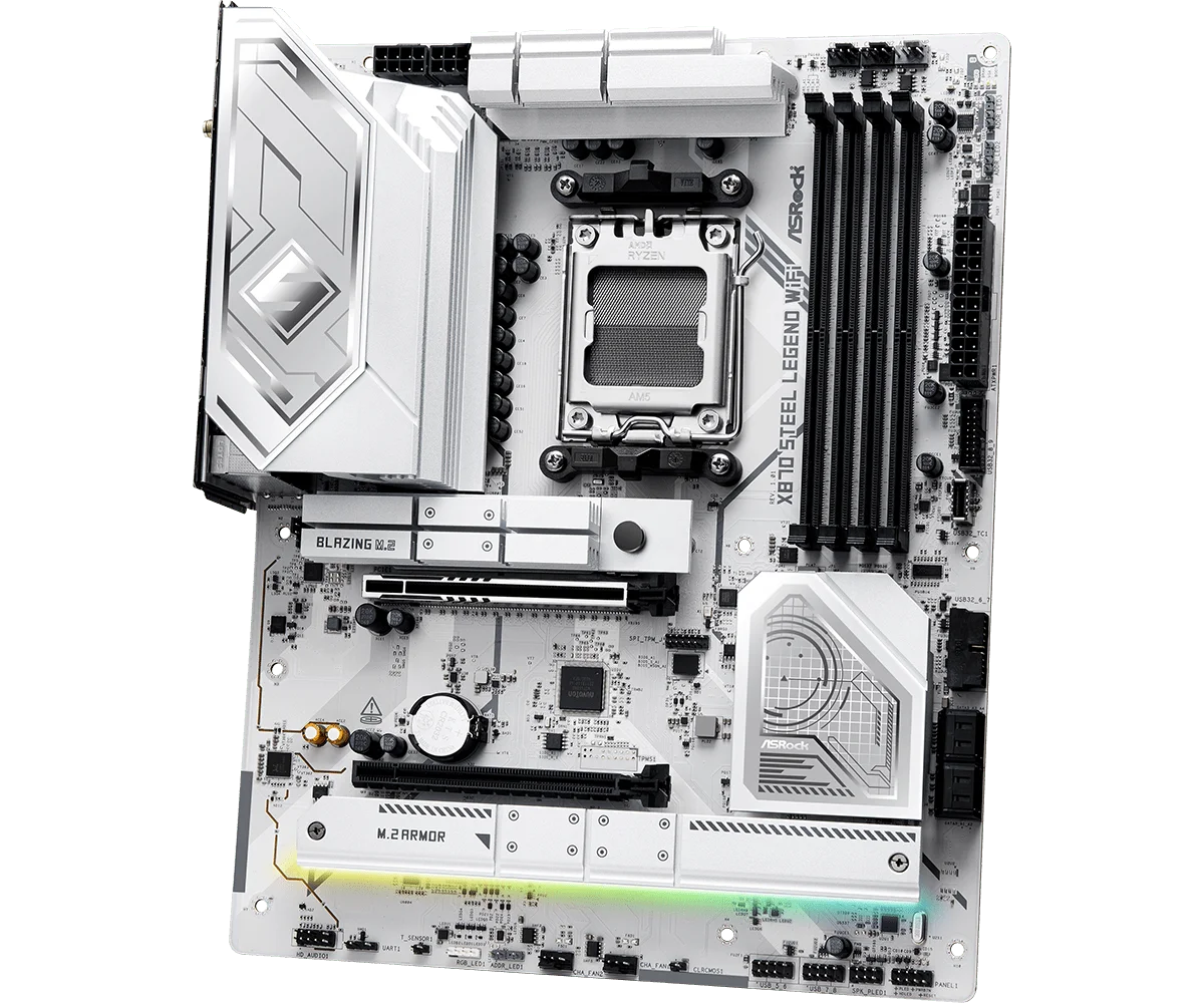 ASRock X870 Steel Legend WiFi Motherboard Microcenter India