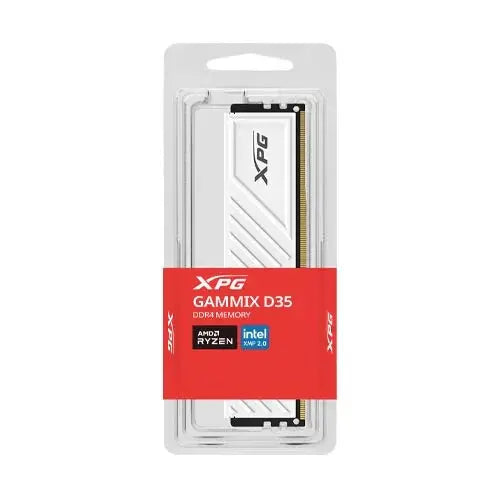 ADATA XPG D35 Gammix 8GB 3200MHz DDR4 Memory White Microcenter India