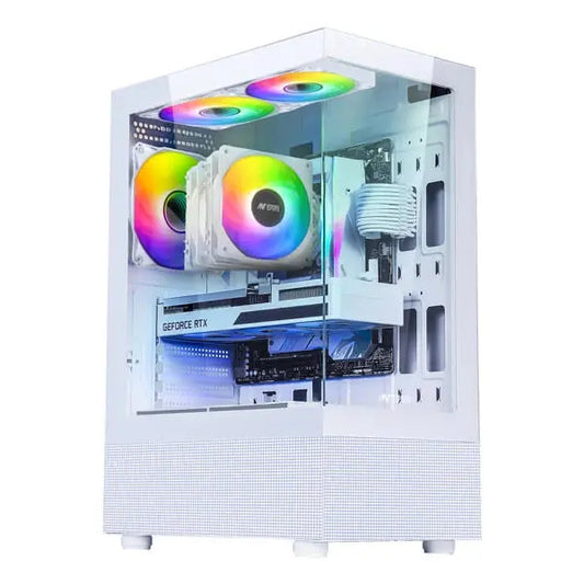 Ant Esports Crystal X2 ARGB (ATX) Mid Tower Cabinet Microcenter India