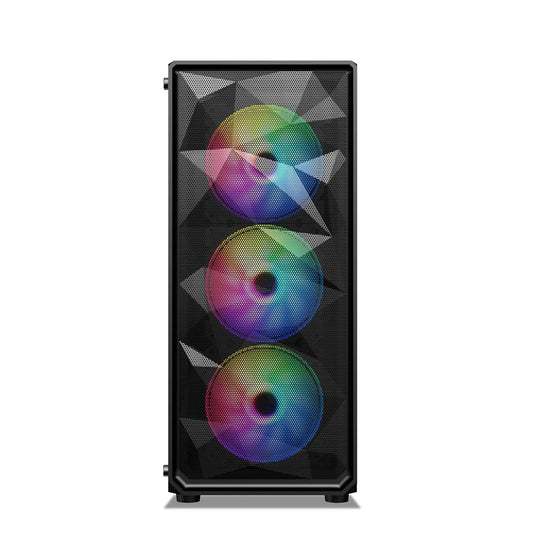 Ant Value VM41 ATX Mid-Tower Gaming Cabinet - Black Microcenter India