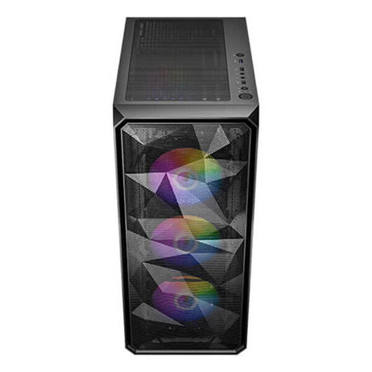 Antec AX83 RGB Elite (E-ATX) Mid Tower Cabinet Black Microcenter India
