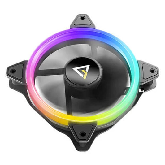 Antec Neon 120mm PWM Triple Case Fan ARGB With Controller Microcenter India