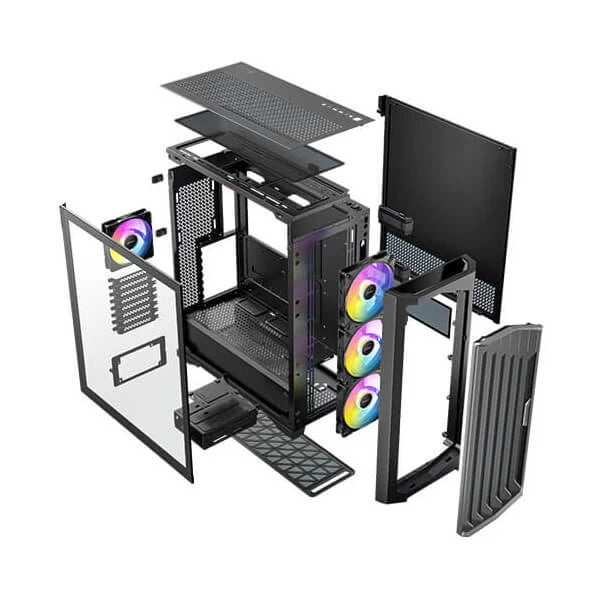Antec Performance 1 FT ARGB (E-ATX) Full Tower Cabinet Black Microcenter India