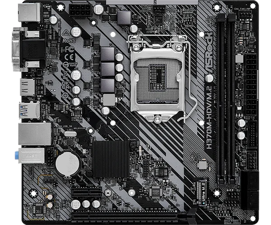 Asrock H370M HDV M.2 Motherboard Microcenter India