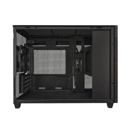 Asus Prime AP201 (M-ATX) Mini Tower Cabinet Black Microcenter India