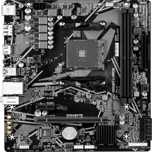 Gigabyte B550M H ARGB Motherboard - Microcenter India.