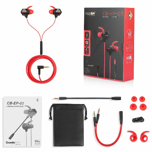 Cosmic Byte CB-EP-03 Gaming Wired Earphone with Detachable Microphone - Microcenter India.