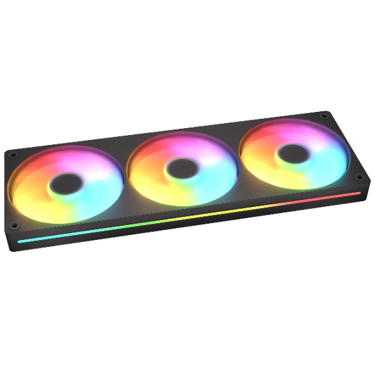 Cougar Unity 360 FB ARGB Black Cabinet Fans - Microcenter India.