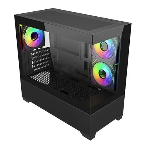 Cooler Master Elite 490 ARGB M-ATX Mini Tower Cabinet Microcenter India