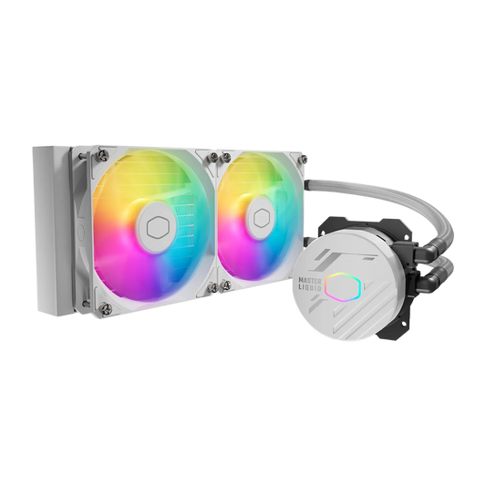 Cooler Master MasterLiquid 240L Core 240mm ARGB CPU Liquid Cooler Microcenter India