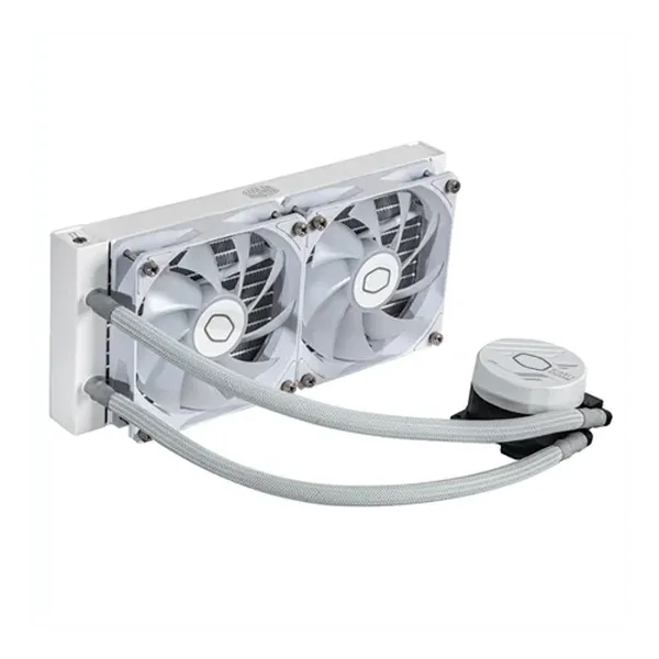 Cooler Master MasterLiquid 240L Core ARGB 240mm AIO White Microcenter India