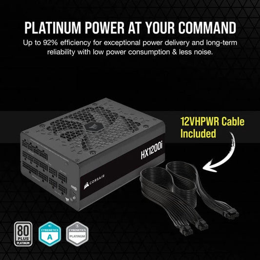 Corsair HX1200i 1200 Watt ATX 3.0 80 Plus Platinum SMPS Microcenter India