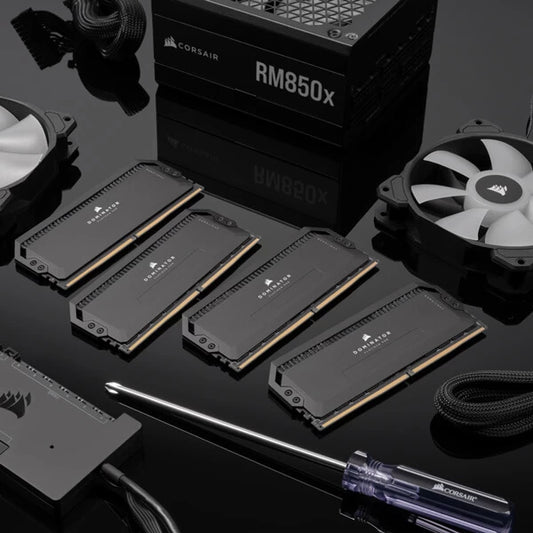 Corsair Dominator Platinum RGB 32GB (16GBx2) DDR5 5600MHz RAM (Black)