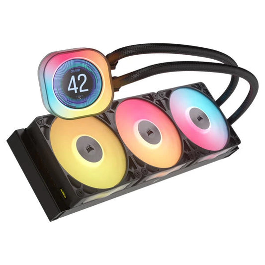 Corsair iCUE LINK Titan 360 RX LCD AIO CPU Cooler Microcenter India