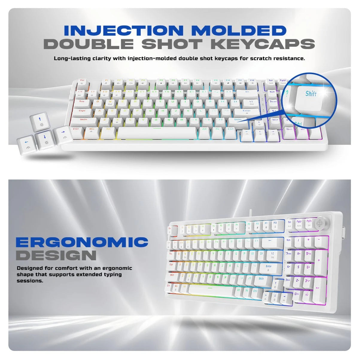 Cosmic Byte Phantom Gasket Mechanical Wired Swappable Keyboard (CB-GK-41) Microcenter India